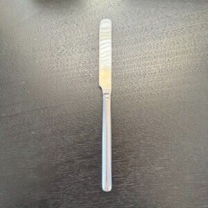 Mikasa Zena Satin Butter Spreader Knife 18/10 Stainless Steel Korea